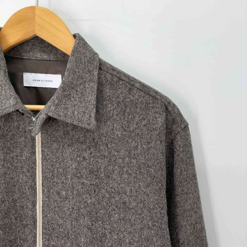 アダムエロペ Adam et Rope ウールホームスパン ブルゾン メンズ import:M