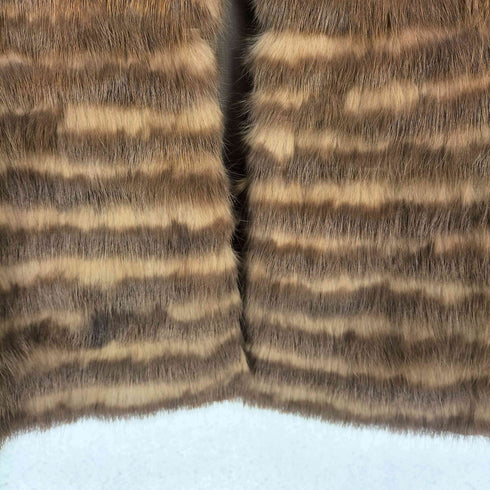スナイデル snidel rabbit fur ラビットファーノーカラージャケット レディース F