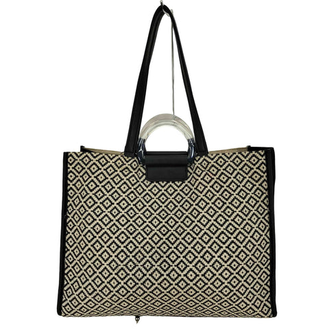 イアパピヨネ ear PAPILLONNER 2way ダブルハンドルトートバッグ レディース