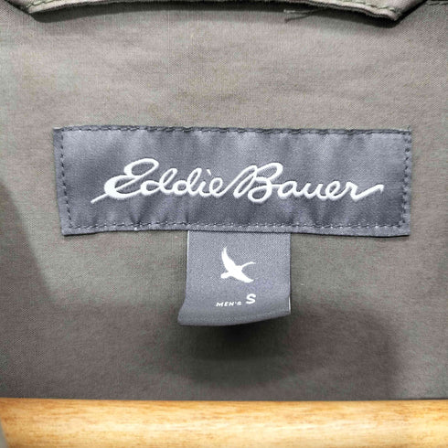 エディーバウアー Eddie Bauer コットンポプリン 4ポケット ミリタリーシャツ サファリ メンズ import:S
