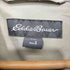 エディーバウアー Eddie Bauer コットンポプリン 4ポケット ミリタリーシャツ サファリ メンズ import:S