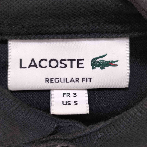 ラコステ LACOSTE レギュラーフィット ストレッチ パリポロシャツ (半袖) メンズ import:S