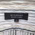 バーバリーブラックレーベル BURBERRY BLACK LABEL コットンストレッチ シアサッカー ストラップ ボタンダウン 半袖シャツ メンズ JPN:2