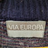 VIA EUROPA イタリア製 3Dニット メンズ JPN:XL