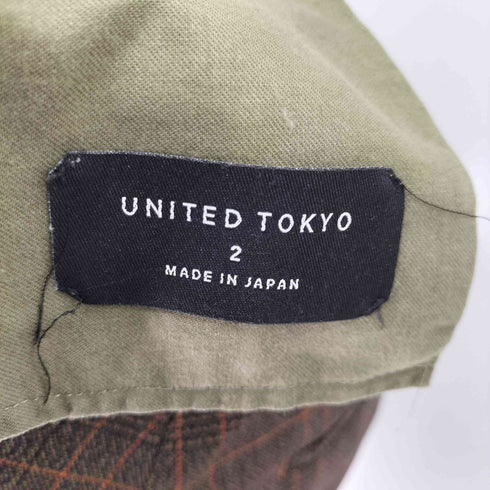 ユナイテッドトウキョウ UNITED TOKYO ガンクラブチェックワイドパンツ メンズ JPN:2