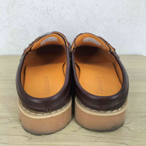 ティンバーランド Timberland VIBRAM MULE SHOE BURGUNDY FULL GRAIN メンズ 28