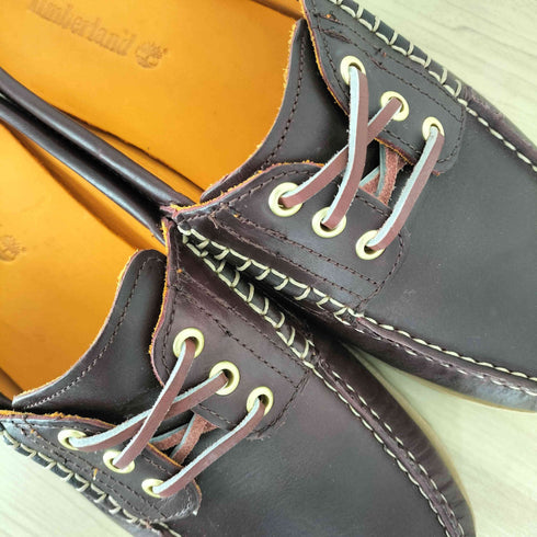 ティンバーランド Timberland VIBRAM MULE SHOE BURGUNDY FULL GRAIN メンズ 28