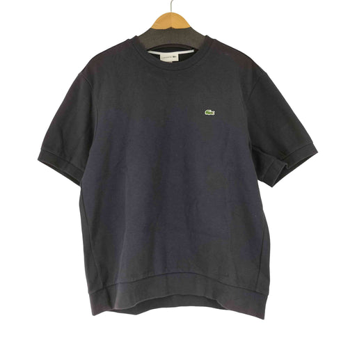 ラコステ LACOSTE ロゴ刺繍 オーバーフィットラウンド Tシャツ メンズ import:L