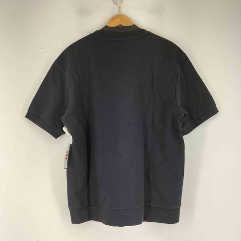 ラコステ LACOSTE ロゴ刺繍 オーバーフィットラウンド Tシャツ メンズ import:L