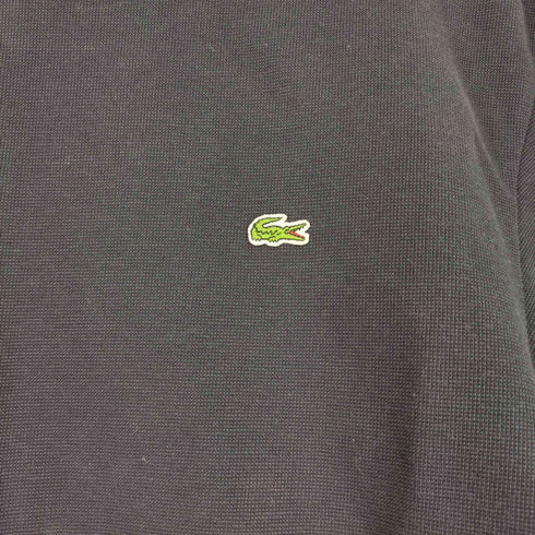 ラコステ LACOSTE ロゴ刺繍 オーバーフィットラウンド Tシャツ メンズ import:L