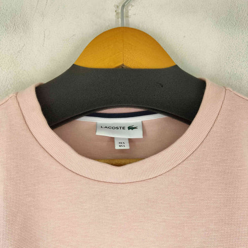 ラコステ LACOSTE ロゴ刺繍 オーバーフィットラウンド Tシャツ メンズ import:L