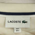 ラコステ LACOSTE ロゴ刺繍 ボーダー オーバーフィットラウンド Tシャツ メンズ import:L