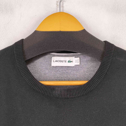 ラコステ LACOSTE ロゴ刺繍 クルーネックセーター メンズ import:XL