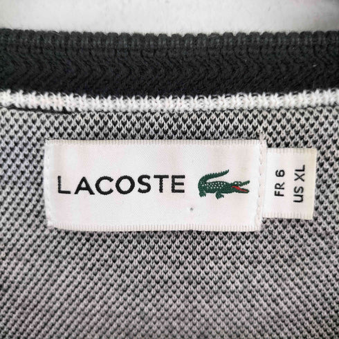 ラコステ LACOSTE ロゴ刺繍 クルーネックセーター メンズ import:XL