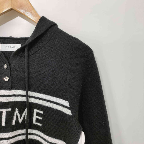 イートミー EATME 24AW フーディーロゴニットワンピース レディース JPN:S