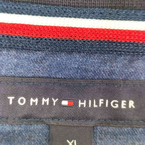 トミーヒルフィガー TOMMY HILFIGER ロゴ刺繍 クルーネックスウェット メンズ import:XL
