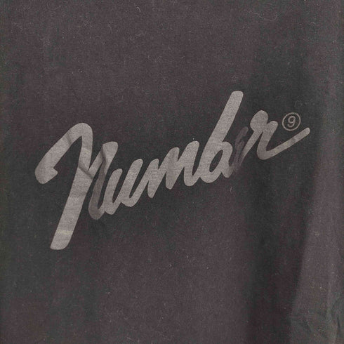 N NUMBER クルーネック ロゴ プリント 半袖 Tシャツ メンズ 4