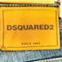 ディースクエアード DSQUARED2 ダメージリペア加工 ストレッチ スケーター デニムパンツ メンズ JPN:42