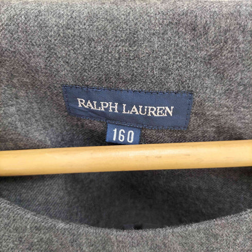ラルフローレン RALPH LAUREN ノースリーブ ウール プリーツワンピース レディース 160