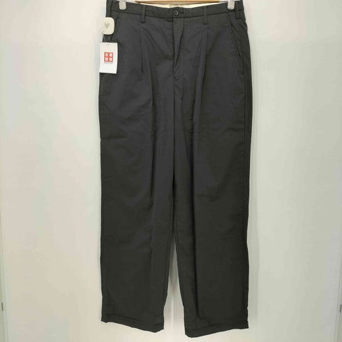 ドゥニーム Denime ポリナイロン 2B テーラードジャケット + パンツスーツ セットアップ メンズ 上下共に L