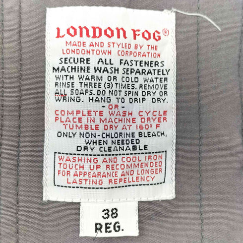 ロンドンフォグ LONDON FOG 70-80S ジップアップ ハリントンジャケット スイングトップ メンズ UK:38