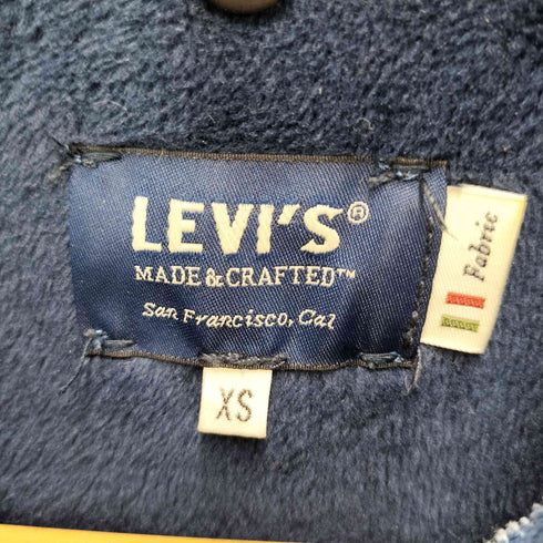 リーバイス Levis Trucker Trench Coat 裏地ファー デニムロングコート レディース JPN:XS