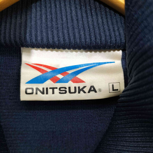 オニツカタイガー ONITSUKA TIGER 70s ゴールドタイガー ストライプ トラックジャケット メンズ JPN:L