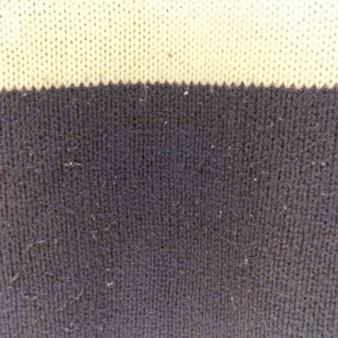 ドッカーズ DOCKERS ボーダー リブ コットン クルーネック ニット メンズ import:L