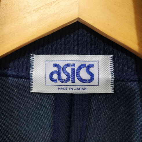 アシックス ASICS 90s ワンポイント 2ストライプ トラックジャケット メンズ 胸囲98 身長175