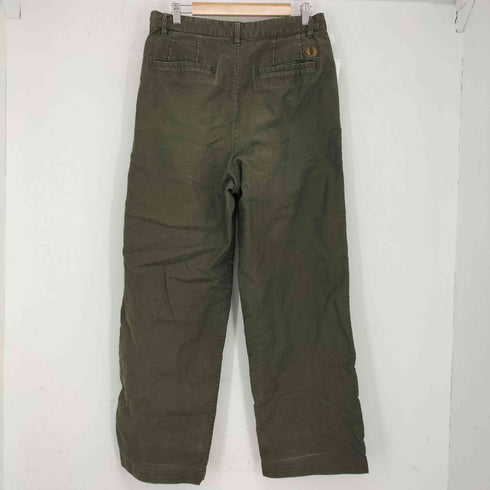 フレッドペリー FRED PERRY Brushed Wide Reg Trousers ワークパンツ メンズ 79-84