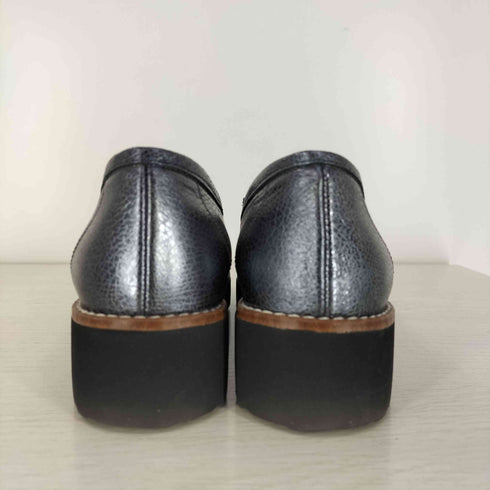 BONTRE 厚底キルトタッセルローファー レディース JPN:36