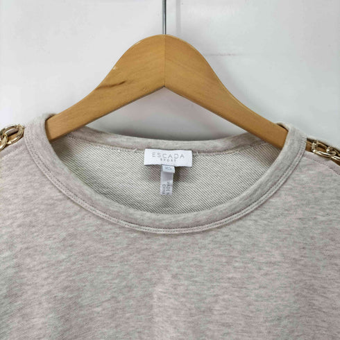 エスカーダスポーツ ESCADA SPORT チェーン スウェット 裏毛 レディース import:XS