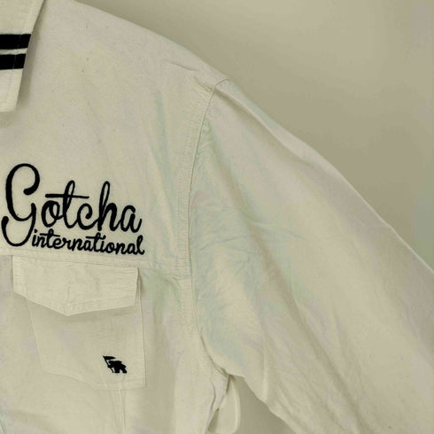 GOTCHA 刺繍ロゴ シャツ メンズ XXL