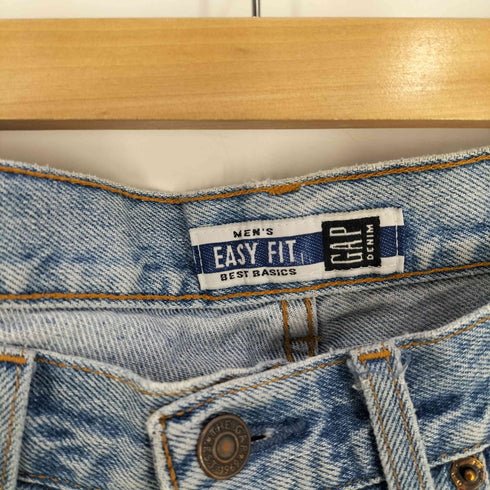 ギャップ Gap 90S EASY FIT 紙パッチ 5ポケット ジップフライ ストレート デニムパンツ メンズ