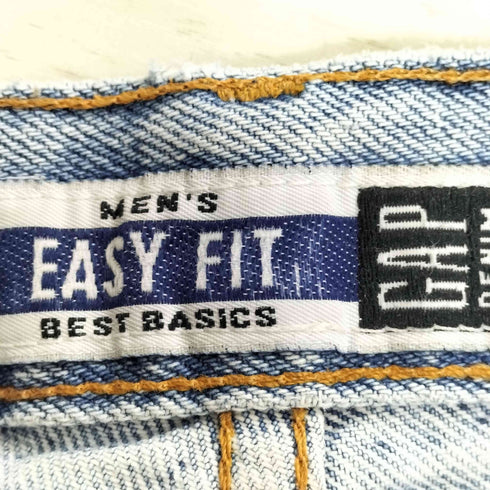 ギャップ Gap 90S EASY FIT 紙パッチ 5ポケット ジップフライ ストレート デニムパンツ メンズ