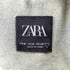 ザラ ZARA ダメージデニムベスト メンズ import:M