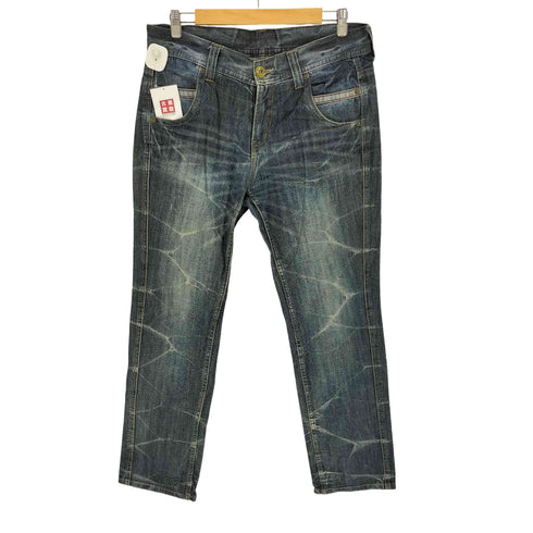 B.S Limited Real Vintage Y2K 鬼ヒゲ デニムパンツ メンズ W88