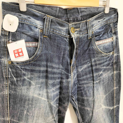 B.S Limited Real Vintage Y2K 鬼ヒゲ デニムパンツ メンズ W88