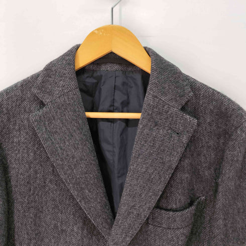 カンタレーリ Cantarelli アルパカ混 チェスターコート メンズ EUR:48