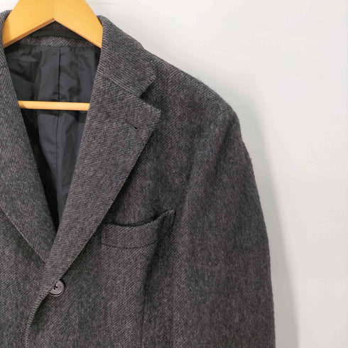 カンタレーリ Cantarelli アルパカ混 チェスターコート メンズ EUR:48