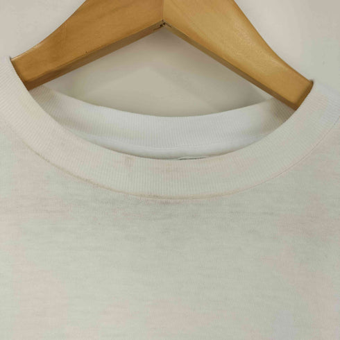 バナナリパブリック BANANA REPUBLIC 90S USA製 世界地図 地球 両面プリント シングルステッチ S/S クルーネック Tシャツ メンズ import:S