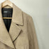 ザラ ZARA クロップドダブルブレストウールブレンドコート レディース import:L