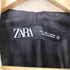 ザラ ZARA クロップドダブルブレストウールブレンドコート レディース import:L