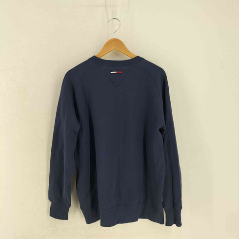 トミージーンズ tommy jeans 前後Vガゼット プリント スウェット トップス メンズ import:L