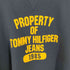 トミージーンズ tommy jeans 前後Vガゼット プリント スウェット トップス メンズ import:L