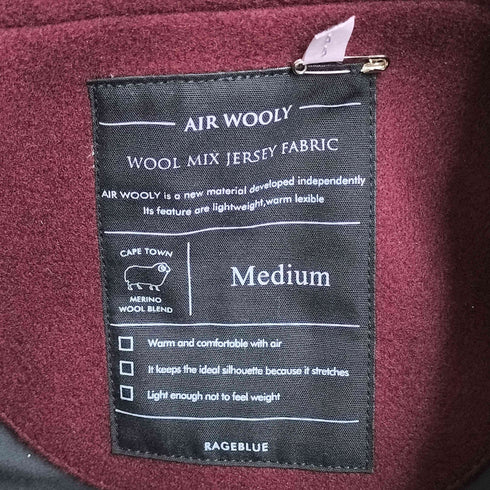 レイジブルー RAGEBLUE ケープメリノZIPブルゾンジャケット メンズ JPN:M