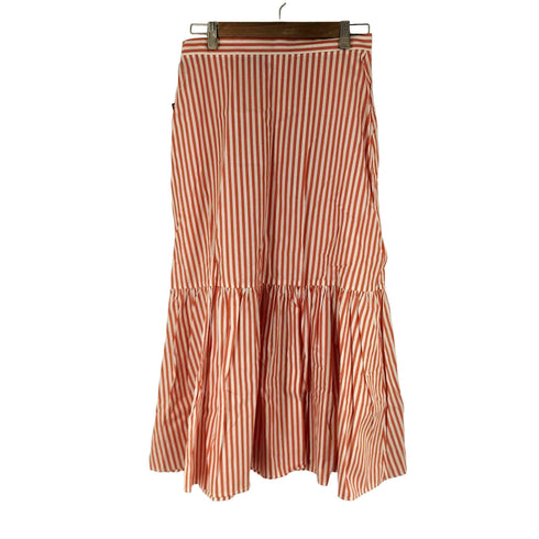 ザラ ZARA ストライプ スカート レディース US M
