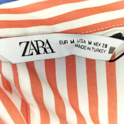 ザラ ZARA ストライプ スカート レディース US M
