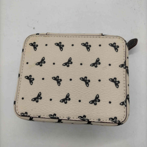 コーチ COACH JEWELRY BOX IN BUTTERFLY DOT PRINT COATED CANVAS ジュエリー ボックス アクセサリー ポーチ レディース