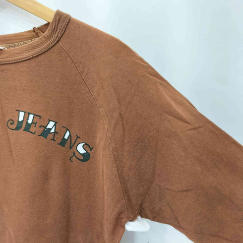 スカルジーンズ SKULL JEANS 両面プリント コットンクルーネック Tシャツ メンズ 40